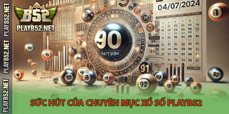 Sức hút của chuyên mục xổ số PlayB52
